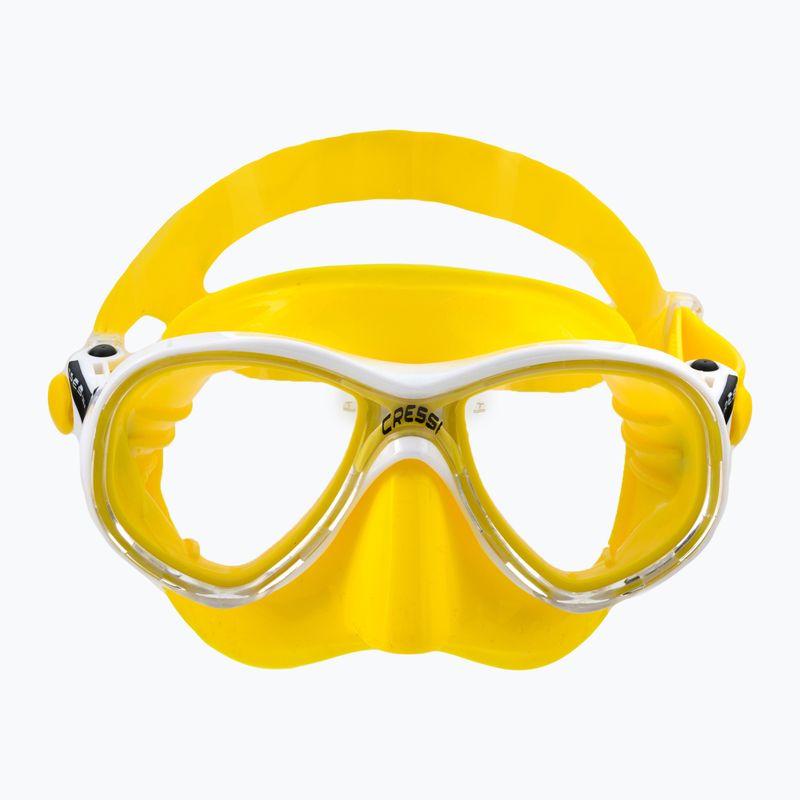 Маска для дайвінгу дитяча Cressi Marea sil yellow 2