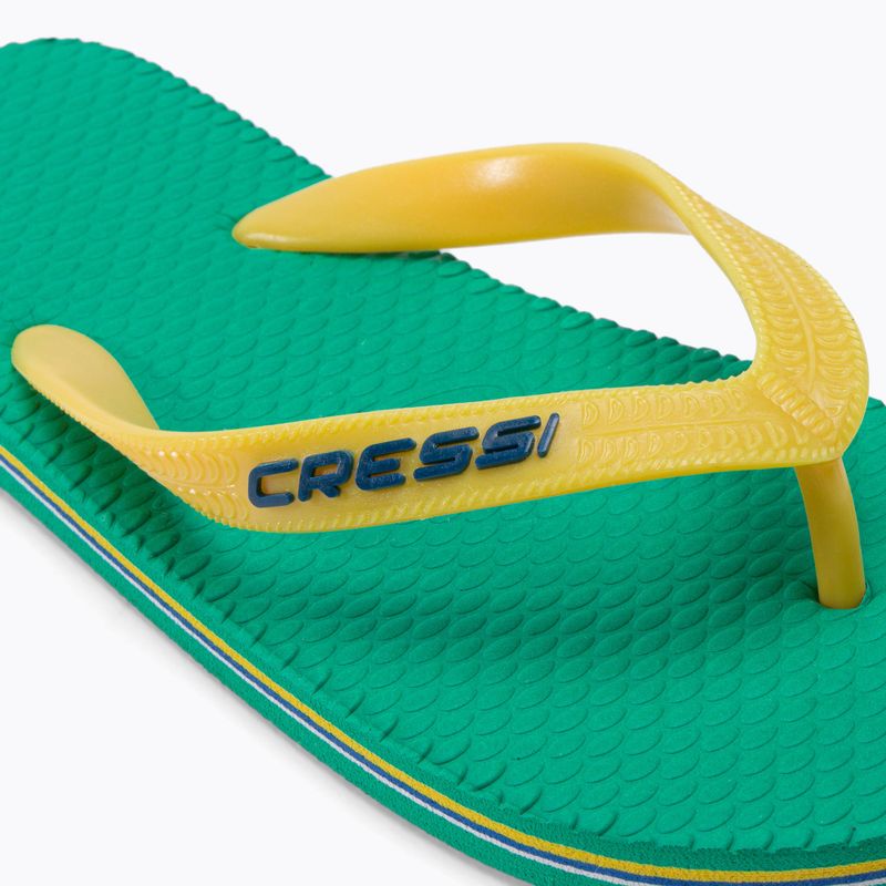 В'єтнамки Cressi Beach green/yellow 6