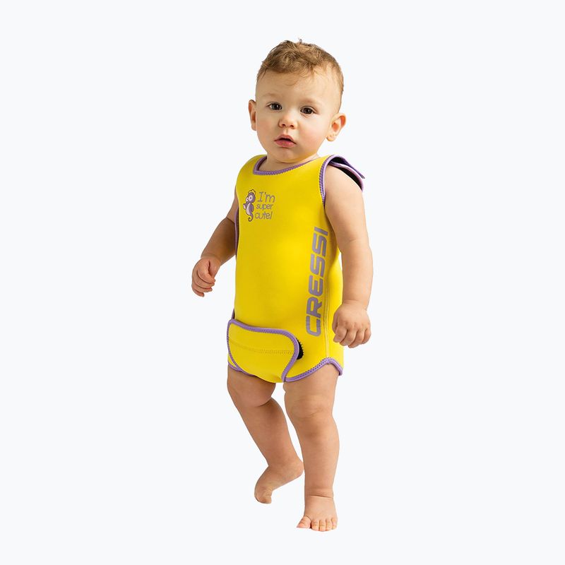 Гідрокостюм дитячий Cressi Baby Warmer 1.5 mm yellow 2