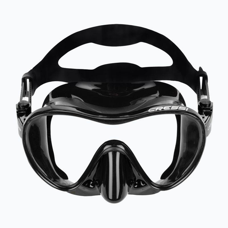 Набір для дайвінга Cressi F1 + САПernova Dry black 3