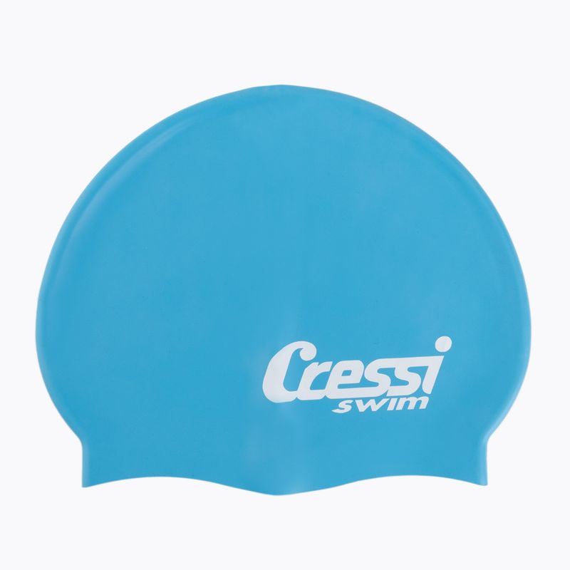 Шапочка для плавання Cressi Silicone Cap light blue