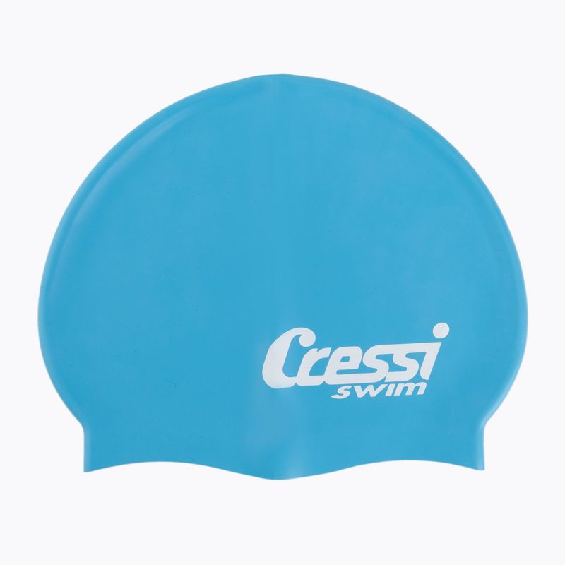 Шапочка для плавання дитяча Cressi Silicone Cap light blue