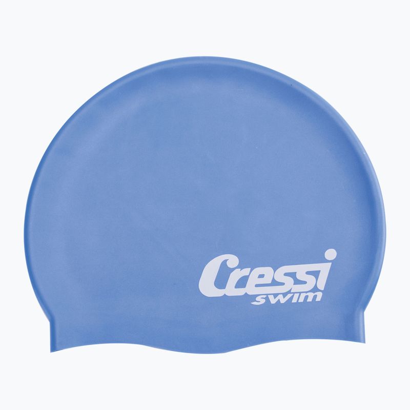 Шапочка для плавання дитяча Cressi Silicone Cap light blue 2