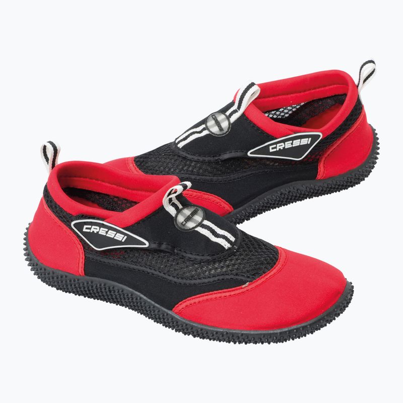 Аквашузи Cressi Reef black/red 9