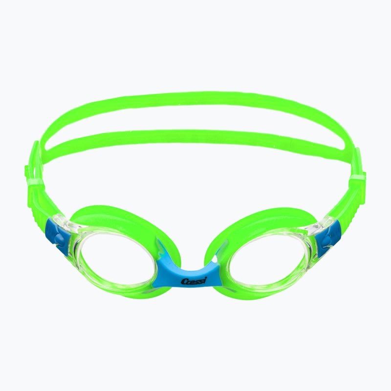 Окуляри для плавання дитячі Cressi Dolphin 2.0 green/blue 2