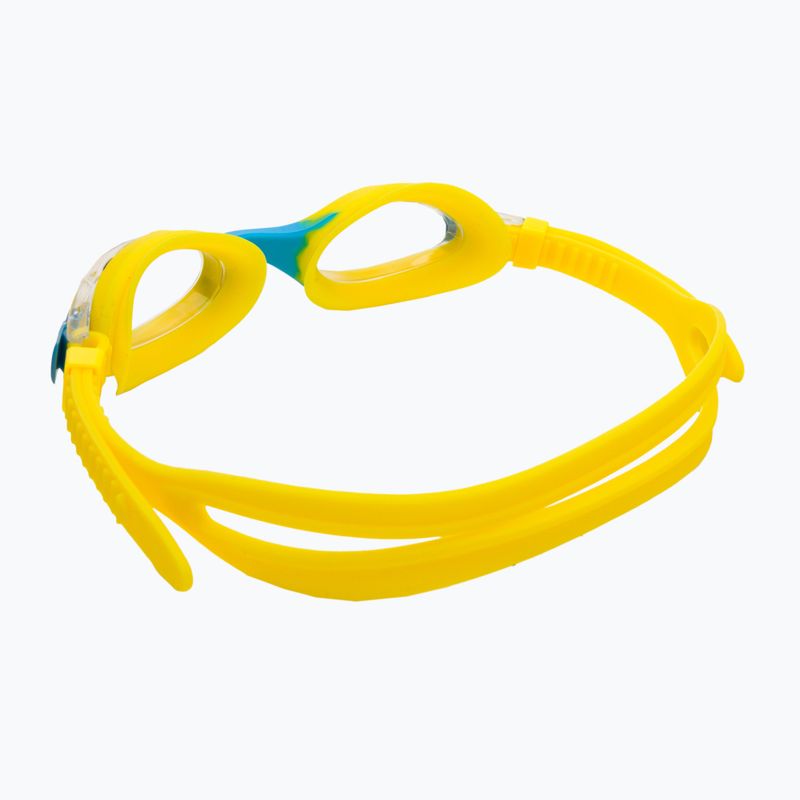 Окуляри для плавання дитячі Cressi Dolphin 2.0 yellow/blue 4