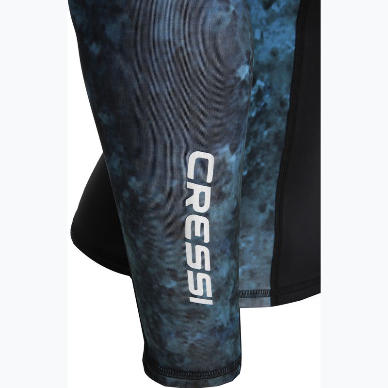 Лонгслів для плавання чоловічий Cressi Cobia Hunter camo blue 6