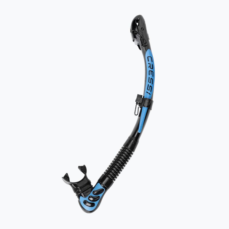 Набір для дайвінга Cressi Big Eyes Evolution + Alpha Ultra Dry black/blue 3