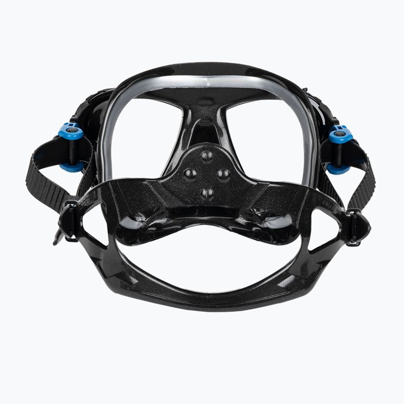 Набір для дайвінга Cressi Big Eyes Evolution + Alpha Ultra Dry black/blue 6