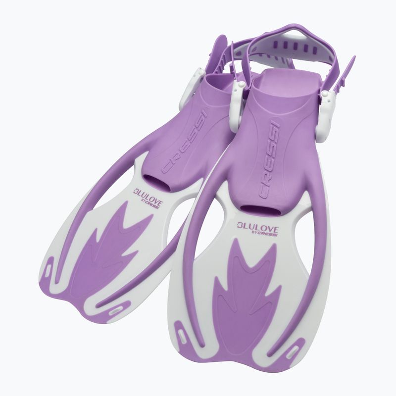 Cressi Rocks Jr Dive Dive Set бузковий/білий 5