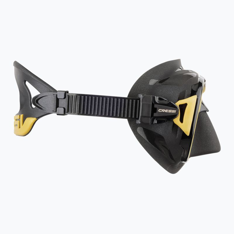 Маска для дайвінгу Cressi Zeus black/gold 3
