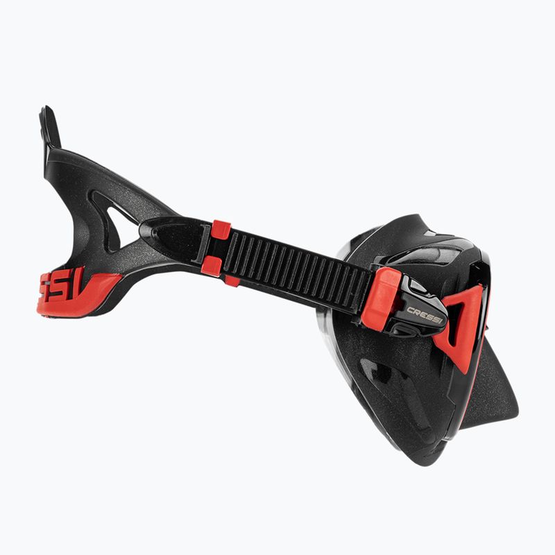 Маска для дайвінгу Cressi Zeus black/red 3