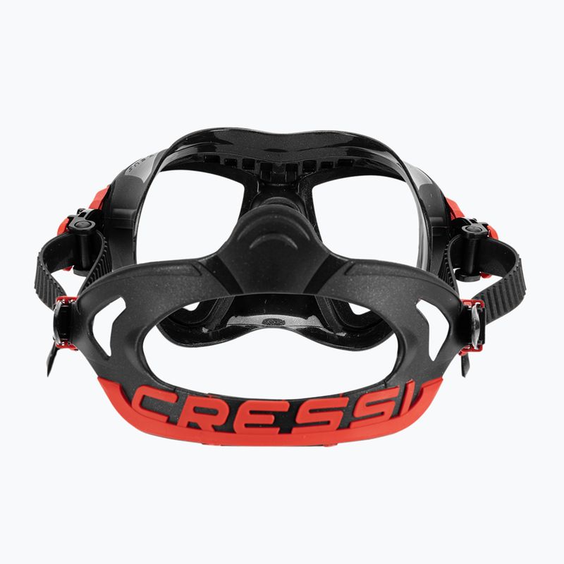 Маска для дайвінгу Cressi Zeus black/red 5