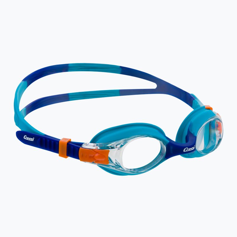 Окуляри для плавання дитячі Cressi Dolphin 2.0 azure/blue
