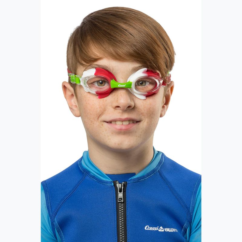 Окуляри для плавання дитячі Cressi Seahorse grey/white/pink 3