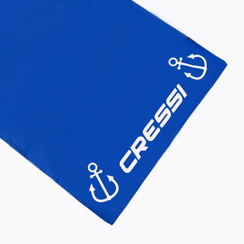 Рушник швидковисихаючий Cressi Microfiber Anchor navy 3