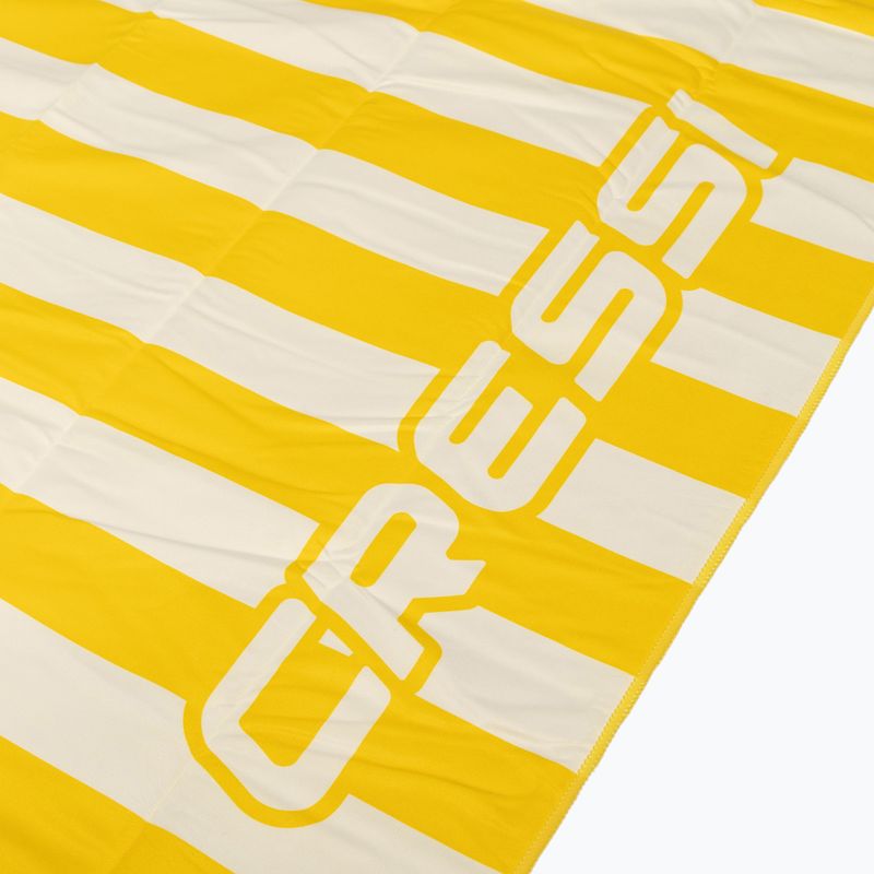 Рушник швидковисихаючий Cressi Microfiber Stripe sunflower 3