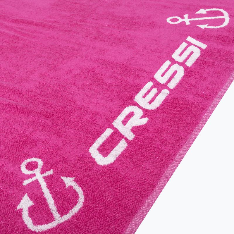 Рушник Cressi Cotton Frame fuchsia 3