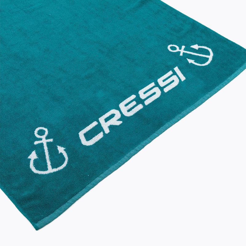 Рушник Cressi Cotton Frame turquoise 3