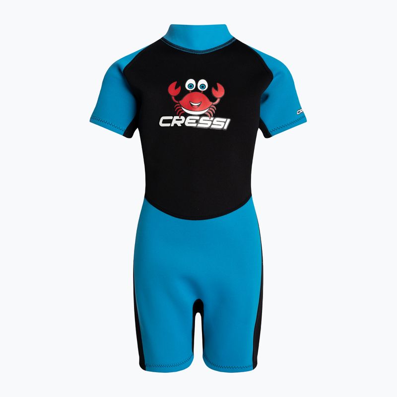 Гідрокостюм дитячий Cressi Smoby Shorty 2 mm black/blue