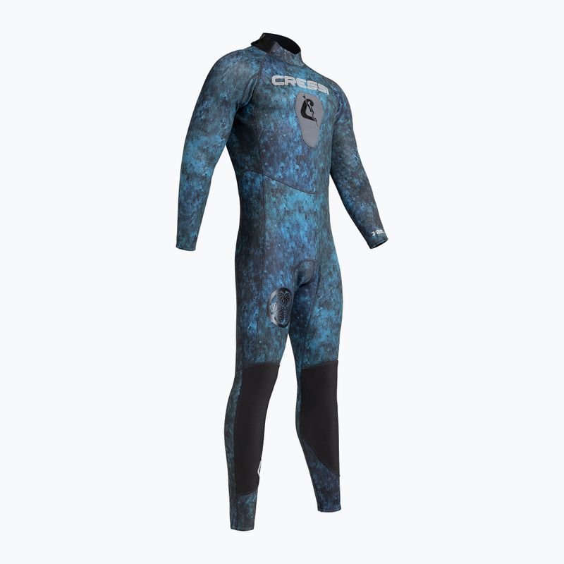 Гідрокостюм чоловічий Cressi Tokugawa Monopiece 3 мм camo blue 3