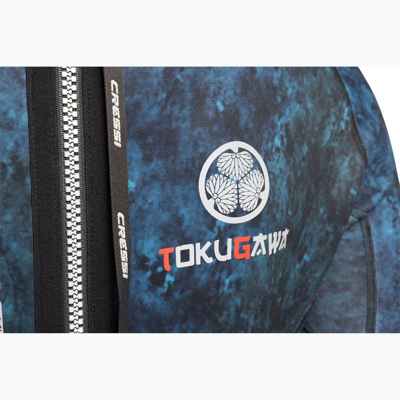 Гідрокостюм чоловічий Cressi Tokugawa Monopiece 3 мм camo blue 6