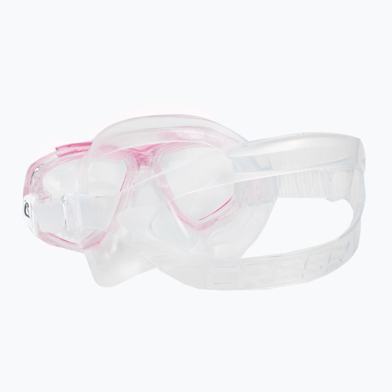 Маска для дайвінгу Cressi Perla clear/pink 4