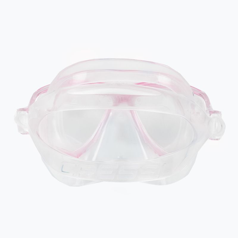Маска для дайвінгу Cressi Perla clear/pink 5
