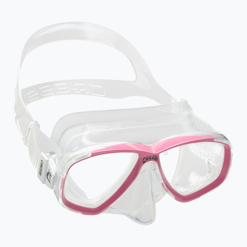 Маска для дайвінгу Cressi Perla clear/pink 6