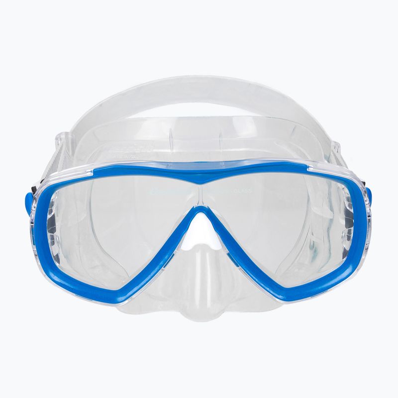 Маска для дайвінгу Cressi Estrella clear/blue 2