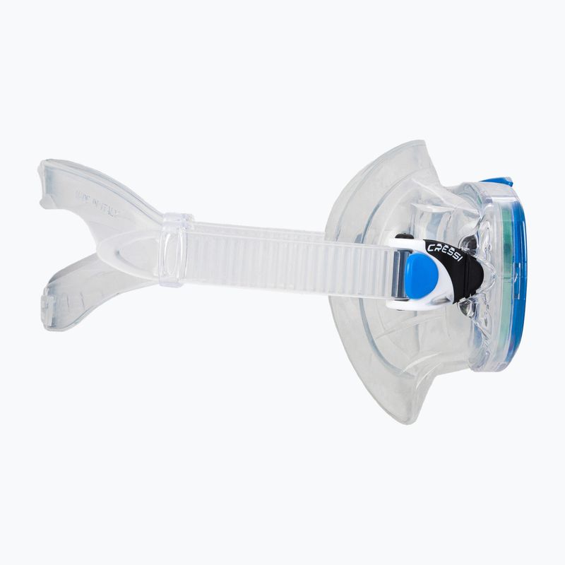Маска для дайвінгу Cressi Estrella clear/blue 3