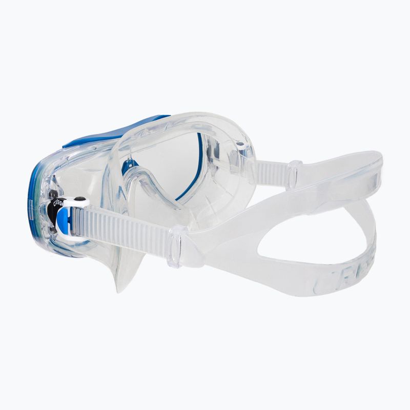 Маска для дайвінгу Cressi Estrella clear/blue 4