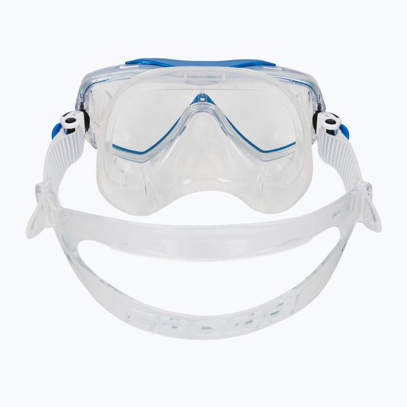 Маска для дайвінгу Cressi Estrella clear/blue 5