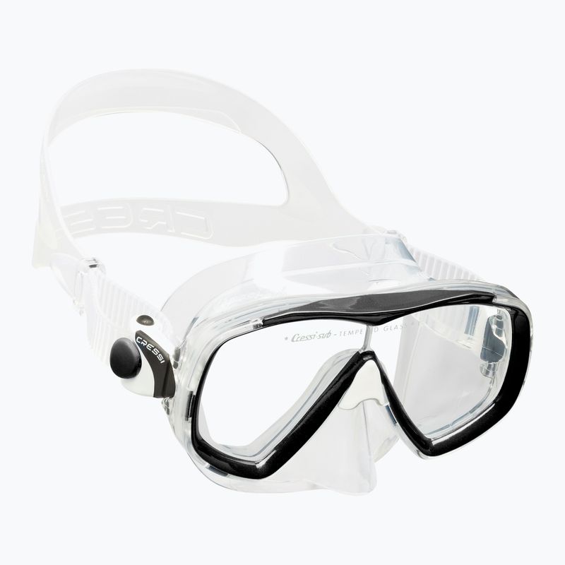 Маска для дайвінгу Cressi Estrella clear/black 6