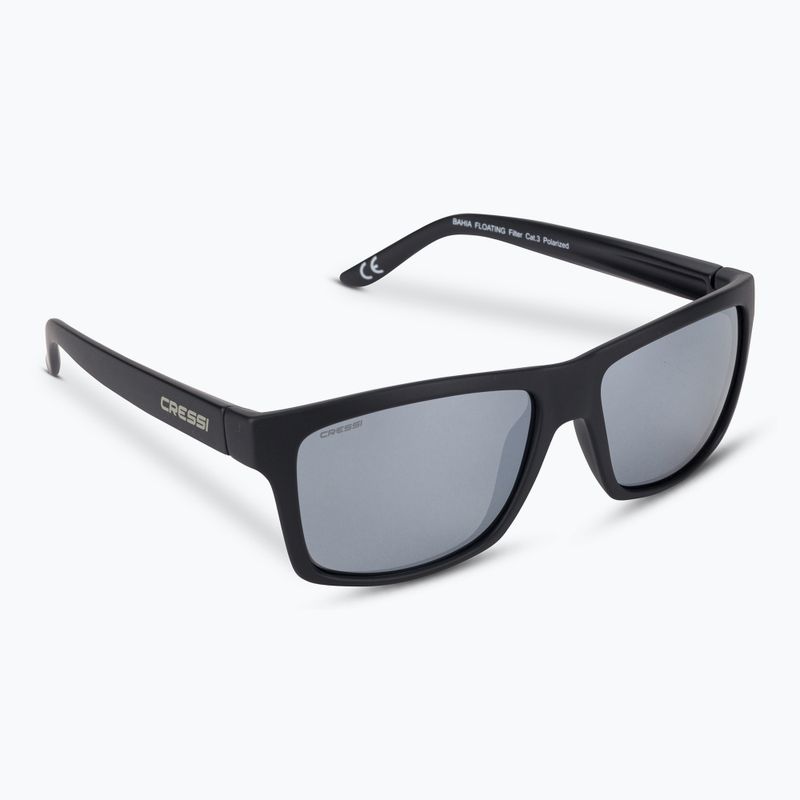 Сонцезахисні окуляри Cressi Bahia Floating black/silver mirrored