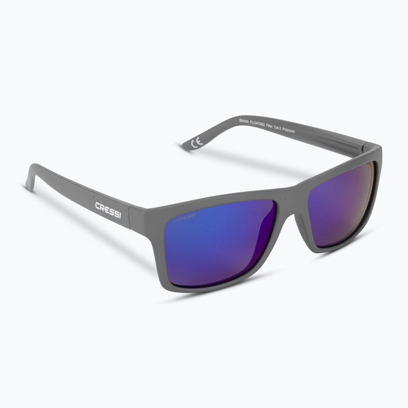 Сонцезахисні окуляри Cressi Bahia Floating charcoal/blue mirrored