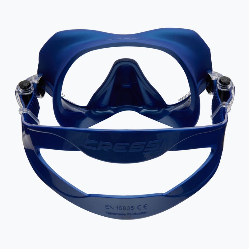 Маска для дайвінгу Cressi Z1 blue/blue 5