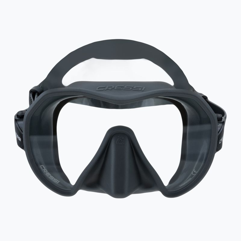 Маска для дайвінгу Cressi Z1 graphite/graphite 2