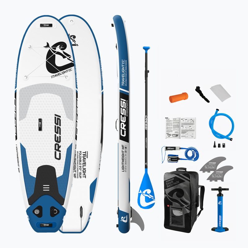 SUP-дошка  Cressi Travelight Foldable iSUP 9'2'' white/blue
