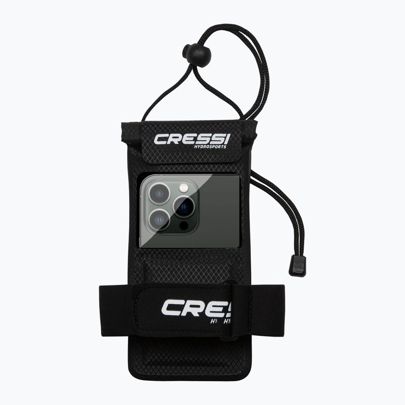 Cressi Float Case Сухий водонепроникний чохол для телефону чорний 3