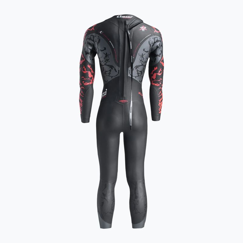 Гідрокостюм чоловічий Cressi Kuwae 2/3/4 мм black/red 2