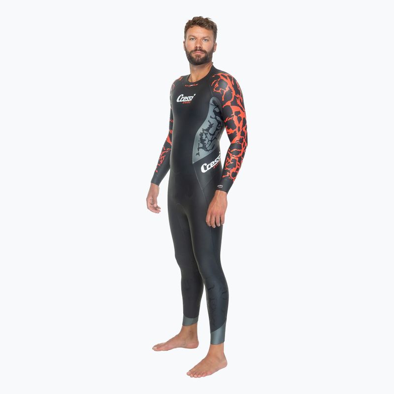 Гідрокостюм чоловічий Cressi Kuwae 2/3/4 мм black/red 5