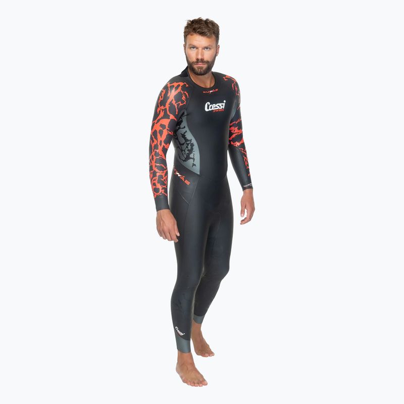 Гідрокостюм чоловічий Cressi Kuwae 2/3/4 мм black/red 6