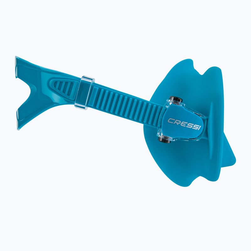 Маска для дайвінгу Cressi ZS1 turquoise/turquoise 3