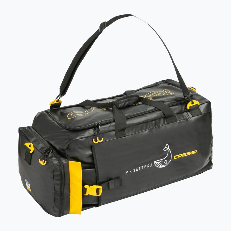 Сумка для водного спорядження Cressi Megattera 110 l black/yellow