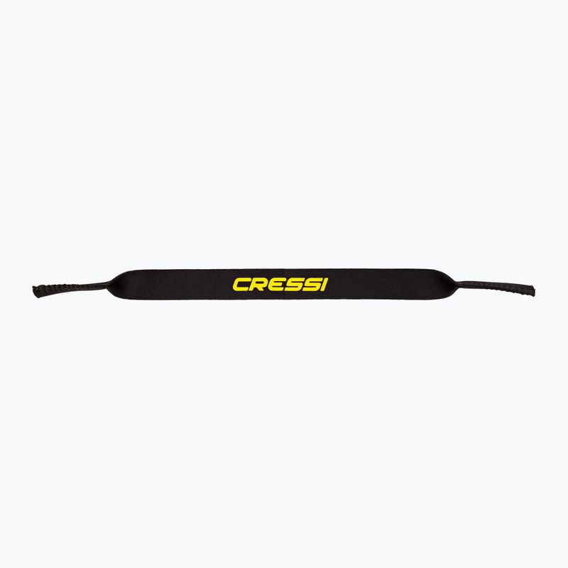 Ремінець для окулярів Cressi Neo Retainer чорний/жовтий 2