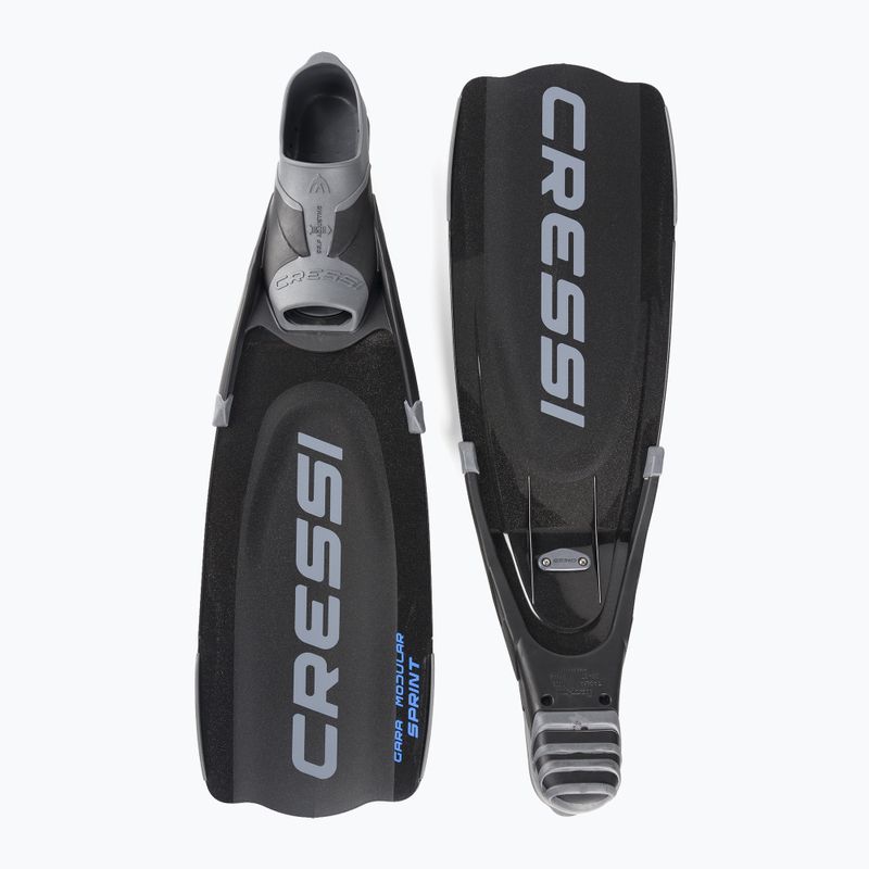 Ласти для дайвінгу Cressi Gara Turbo Sprint black 2