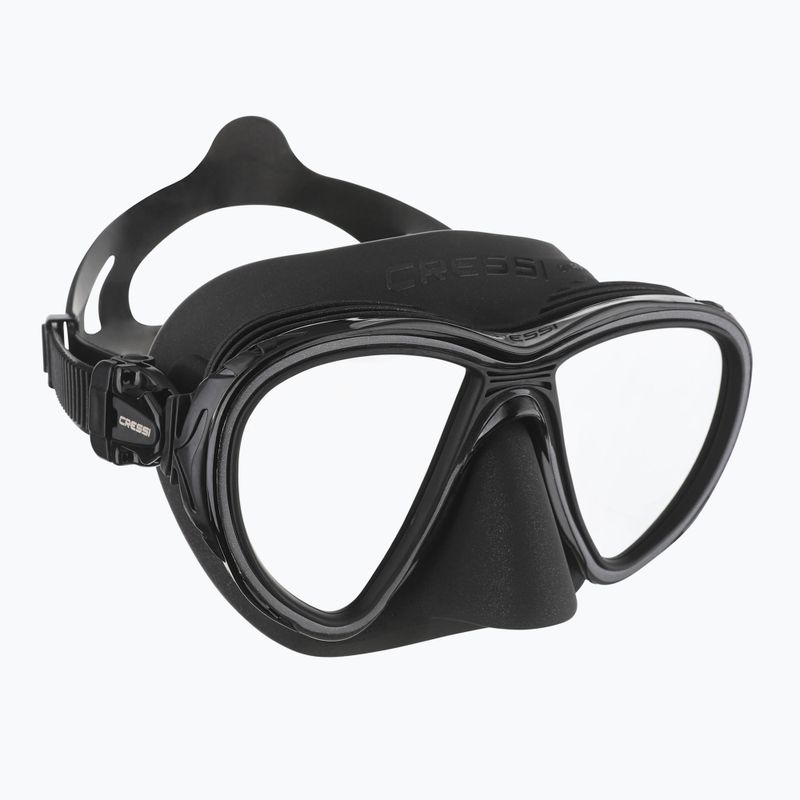 Маска для дайвінгу Cressi Quantum Ultravision black/silver
