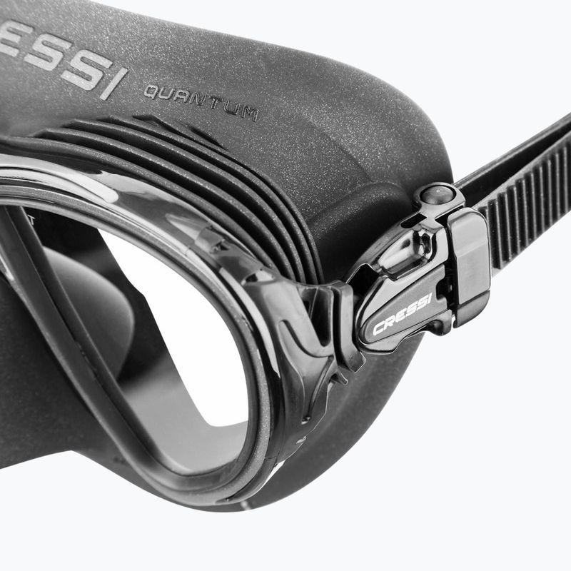 Маска для дайвінгу Cressi Quantum Ultravision black/silver 4