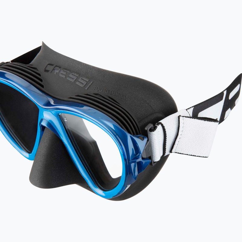 Маска для пірнання Cressi Fiji black/blue 4